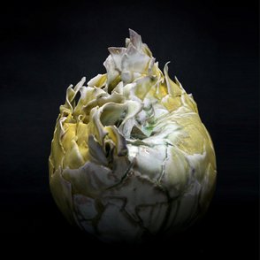 ”Flame“ | Skulpturel Keramik | Skulpturel Keramiker - Kirsten Holm Nielsen - K.H.N. Keramik