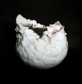 ”Melting Ice 1“ | Skulpturel Keramik | Skulpturel Keramiker - Kirsten Holm Nielsen - K.H.N. Keramik